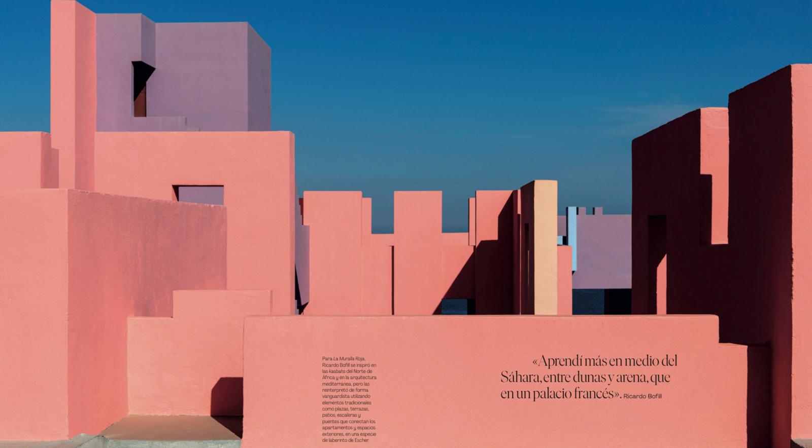 Penthouse in Muralla Roja, the best known building of Spain's famous architect RICARDO BOFILL, overlooking the sea, the Peñon de Ifach.